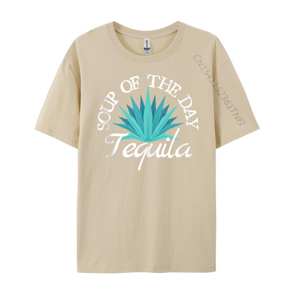 Soup Of The Day Tequila Is Cinco De Mayo Celebration Shirts Graphic Tee Female Clothes Letter Luxury