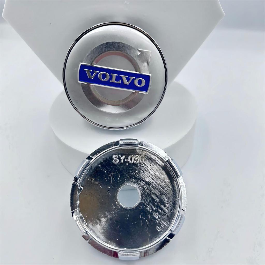 Cache-moyeu de roue Volvo 60 mm: Marque centrale personnalisée pour roues modifiées