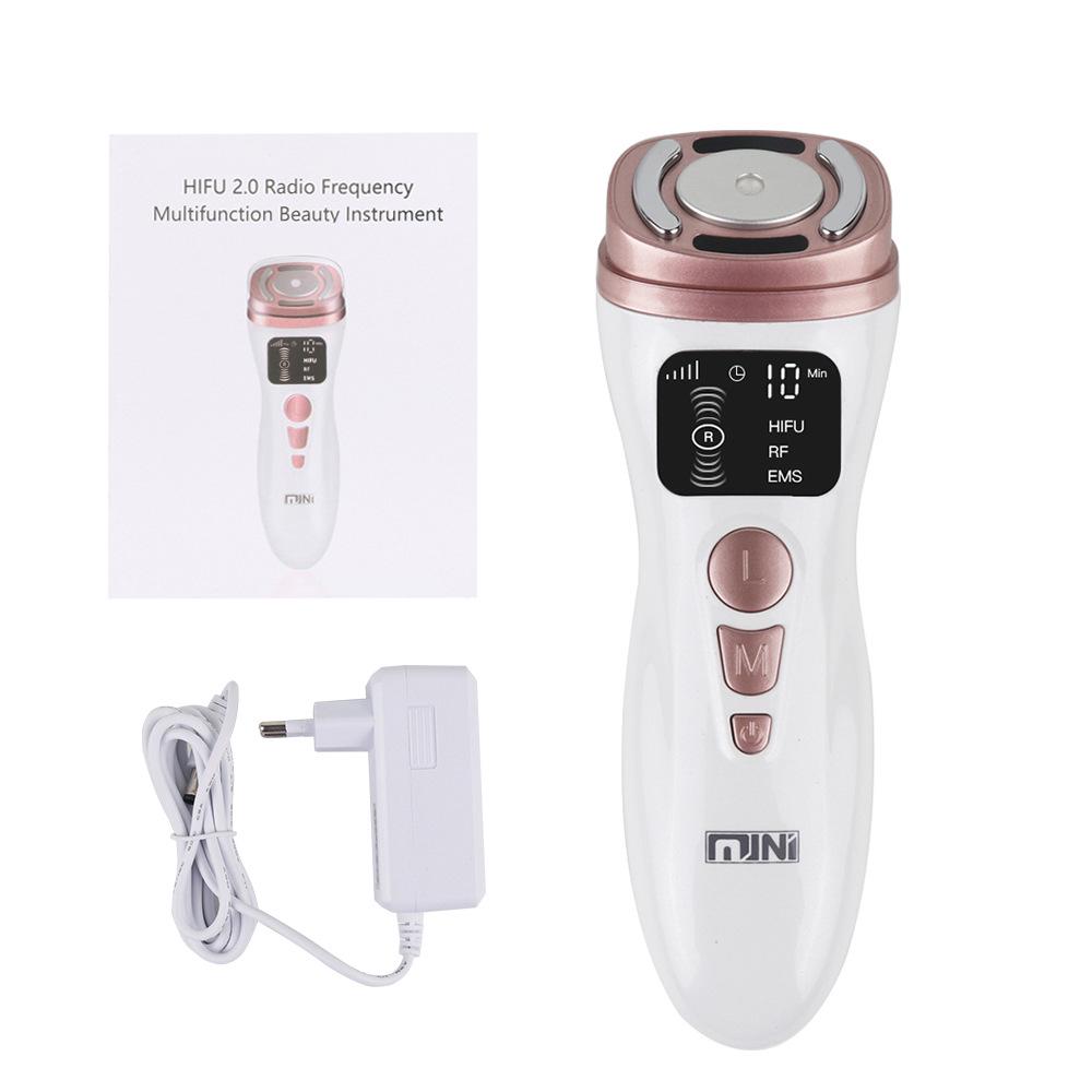 Mini Ultrasonic Sculpting Tool: HIFU EMS Pulse for Lifting & Wrinkle Smoothing