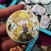 75mm Jiro Embossed Anime Badge - Demon Slayer Infinity Castle Double Flash