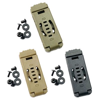 Schnellöffnungs-Taillenclip K Scheidenklemme Multifunktionaler Rückenclip Universal-Utility-Gürtelclip Modifikationszubehör