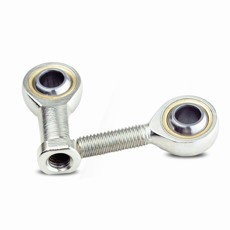 2pcs Rod End Spherical Bearings 5/6/8/10/12mm Right/Left Thread Male/Female SA SI T/K Bolt POSA8 PHSA8 Ball Joint Metric Threaded Rod End Bearing