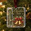 Christmas Tree Decorations Decor with Ornament Acrylic Gift Holder 2Pcs Cash Money Hanging Unique Holiday