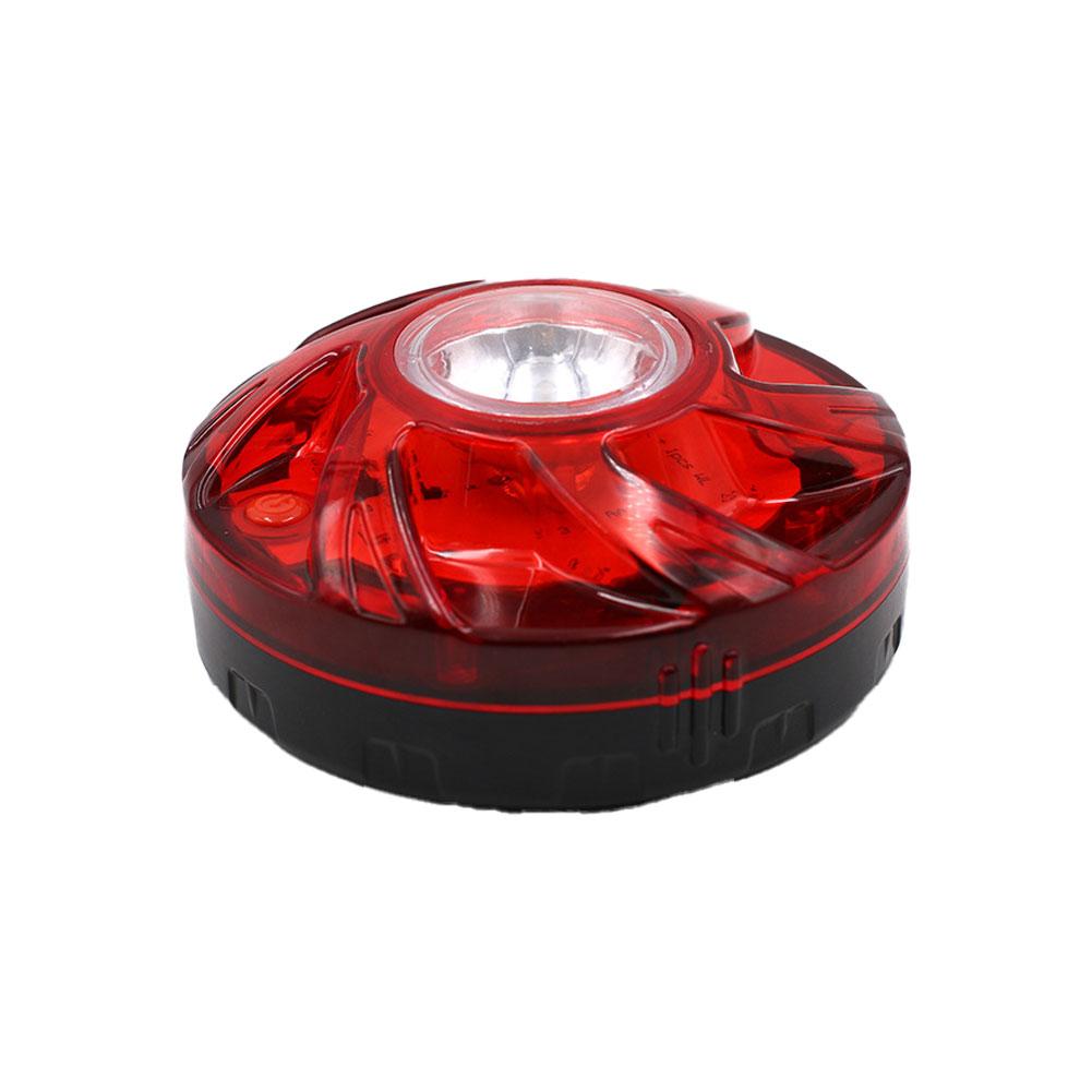 Car Emergency Light V16 Red Color Explosion Flashing Light Magnetic Induction Strobe Flashing Warning Light Safety Accessories
