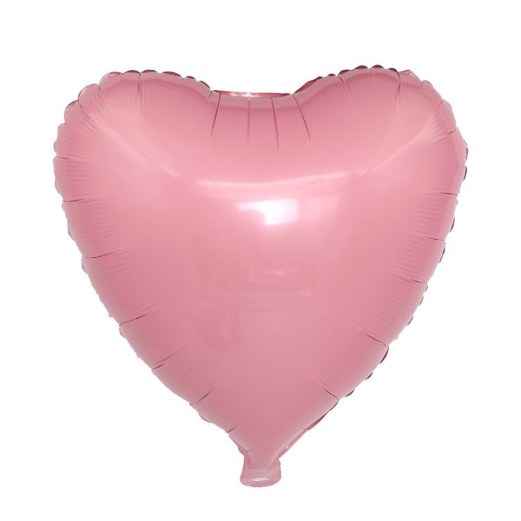 18\" Heart-Shaped Foil Balloon - Wedding, Engagement, Love Decoration