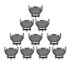 10Pieces CR2032 3V Button Coin Cell Battery Socket Holder for Case Battery Stora