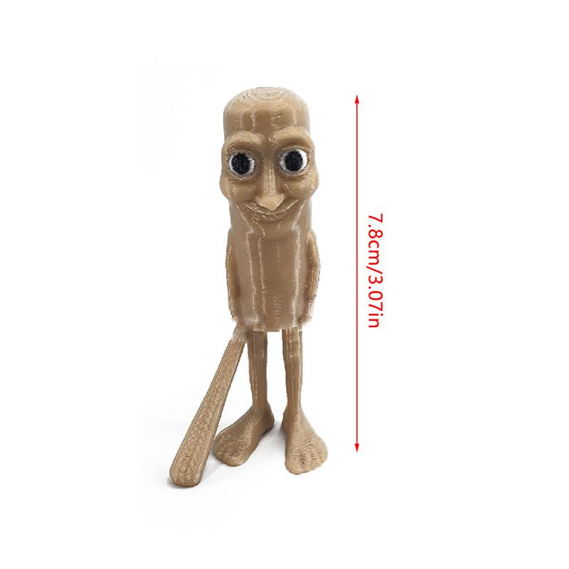 

Тун Тунг Сахур Маразм Деревянная Палочка Креативные Игрушки 3D Печать Смешные Носить Обувь Фигурка Акулы Настольное Украшение Подарки Домашний Декор