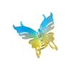 Delightful Plastic Butterfly Hair Claw Clip For Women With Exquisite Spring Design