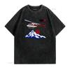 Napolean Dynamite Helicopter Movie T Shirt vintage Washed Slightly Top For Everyday Wear Breathable Comfortable graphic