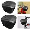Bicycle Basket Rain Cover Rainproof Fits Most Bike Baskets Universal Sunproof Waterproof Dust Cover Protector Bike Basket Cover