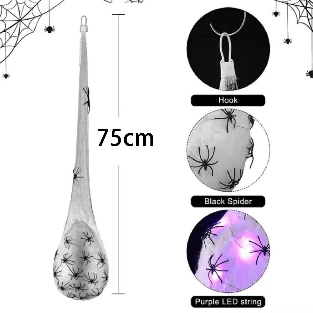 

1/3 шт. Хэллоуин Светящиеся Коконы Пауков Паутина Хэллоуин В помещении На улице Сад Двор Дерево Подвесные Украшения Декорации 1pc