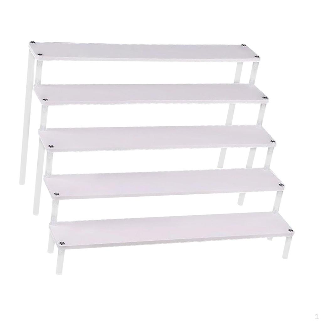 Natural Wood Showcase Shelf for Beauty Essentials and Sweets