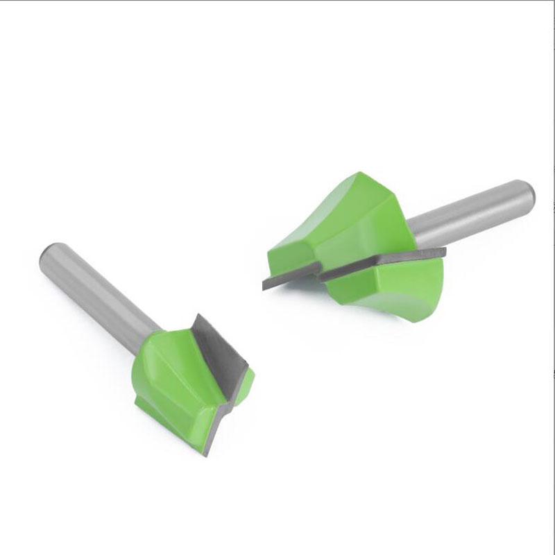 1 bucată 1/4 inch curăţare tijă inferioară Bit drept Router Bit Curat freză Freză Maşină de putere pentru prelucrarea lemnului