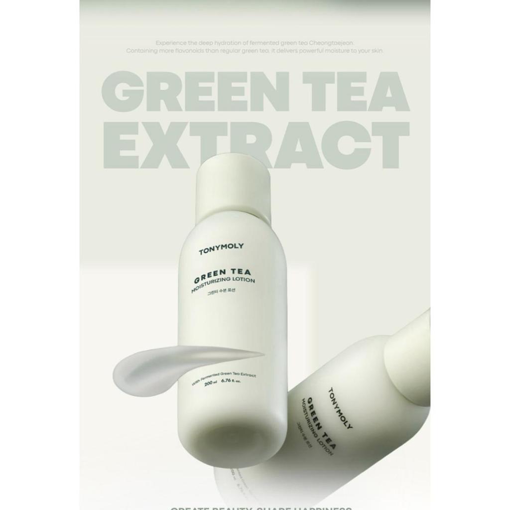 Green Tea Moisturizing Lotion 200ml - Soothing & Hydrating Skincare