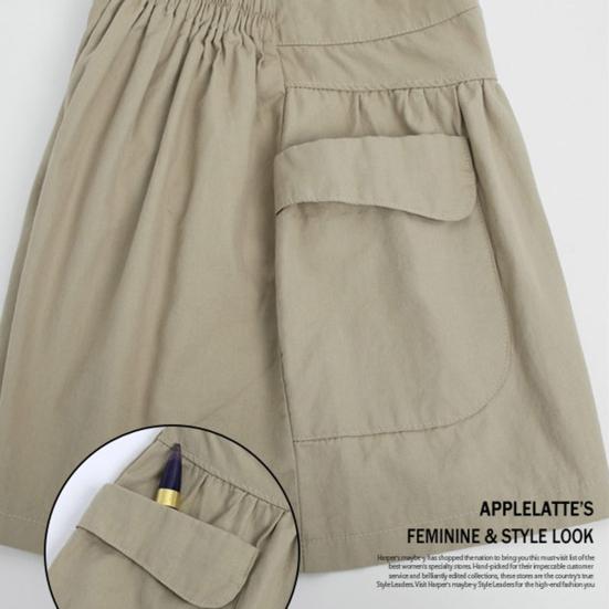 Women Shorts Elastic High Waist Wide Leg Casual Short Pants with Pockets Solid Color Loose Fit Casual