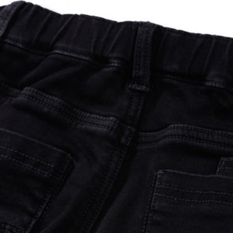 [renoma Kids] Boys  Black Cat Brush Baggy Fit Bonded Denim R1842q223