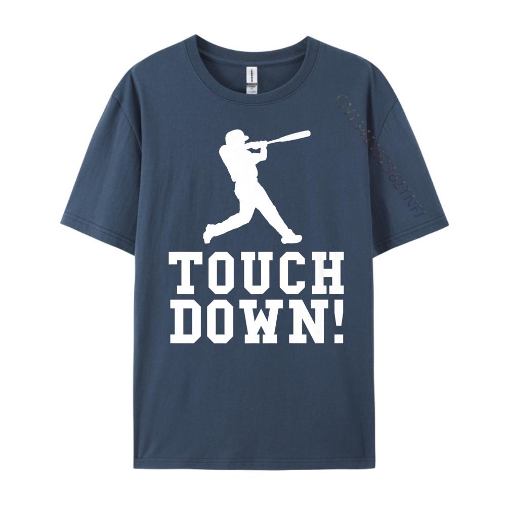Funny Touchdown Baseball 3XL Men Clothing Gifts For Men Graphic Graphic Tee Original Mens TShirts Creative