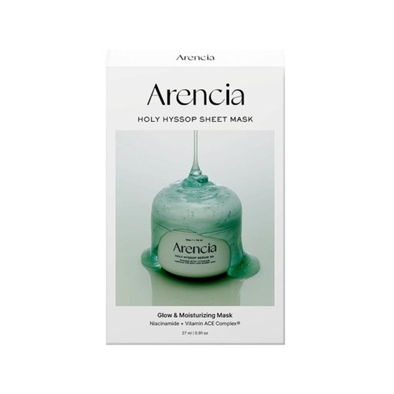 Arencia Arencia Holly Увлажняющая маска-патч (5 листов) 001_Arencia Holy Hydrate Mask Pack (5 sheets)