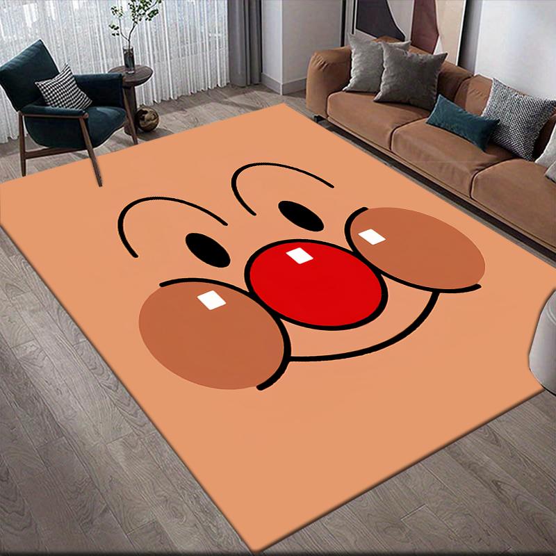 

Anpanman Classic Square Area Rug, Non-Slip Floor Mat for Home Decor, Perfect Gift for Fans 60x90cm