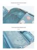 Large Capacity Portable Makeup Bag with Hanging Hook