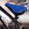 Ultraleichter 3D Mountainbike Rennrad Atmungsaktiver Weicher Sitz Sattelbezug (blau)