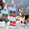 Holiday Pet Socks & Shoes: Non-Slip Christmas Stockings with Santa, Reindeer, Snowman Designs for Small Dogs