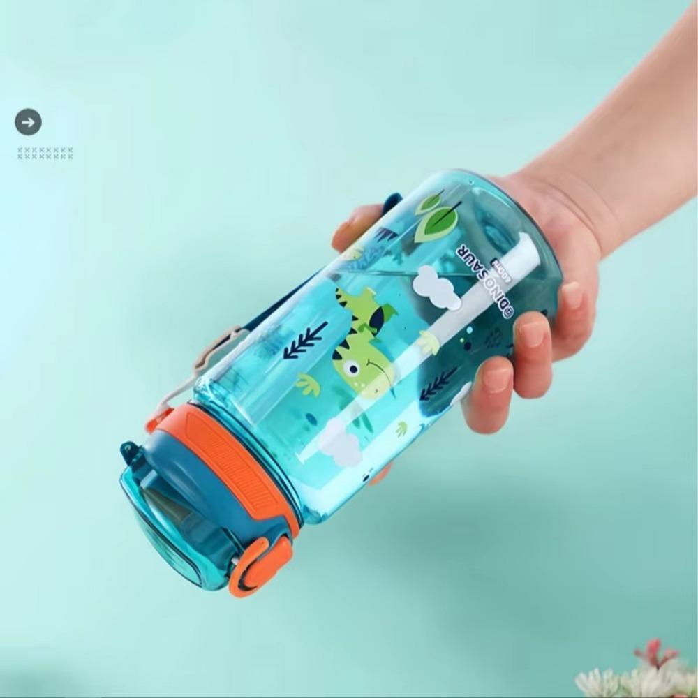 Dinosaur Water Bottle 600ml Water Sippy Cup New Kids Water Cup  For Kids