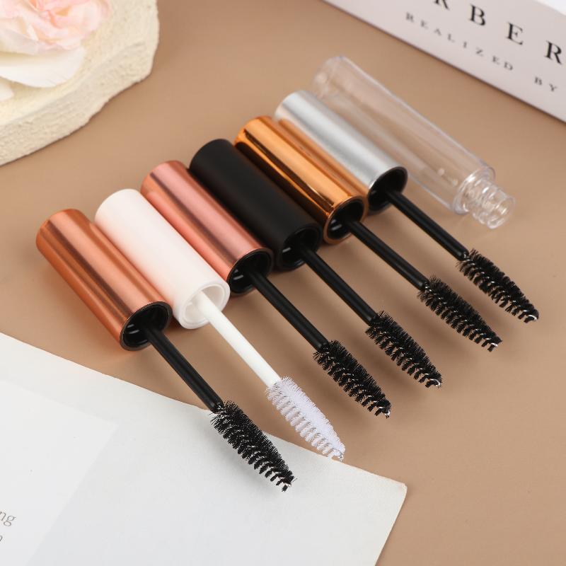 10Ml Empty Mascara Tube Eyelash Growth Liquid Vial Bottle With Eyelash Wand Eyelash Cream Container Refillable Packaging Makeup