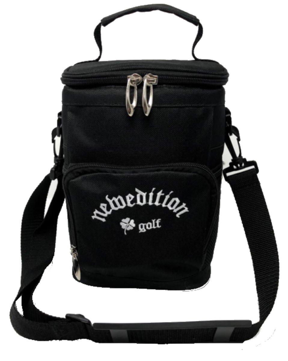 

Golf Round Pouch Cooling Bag Soft Cooler Box [NewEdition GOLF®] NEG-680 (Black) чорний
