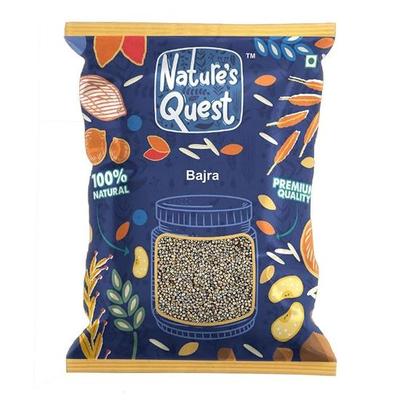 Nature's Quest Bajra -1800gms | Bajra Sabut | Pearl Millet Whole, Chemical & Pesticides Free | Immunity Builder Bajra Dalia | Whole Grain