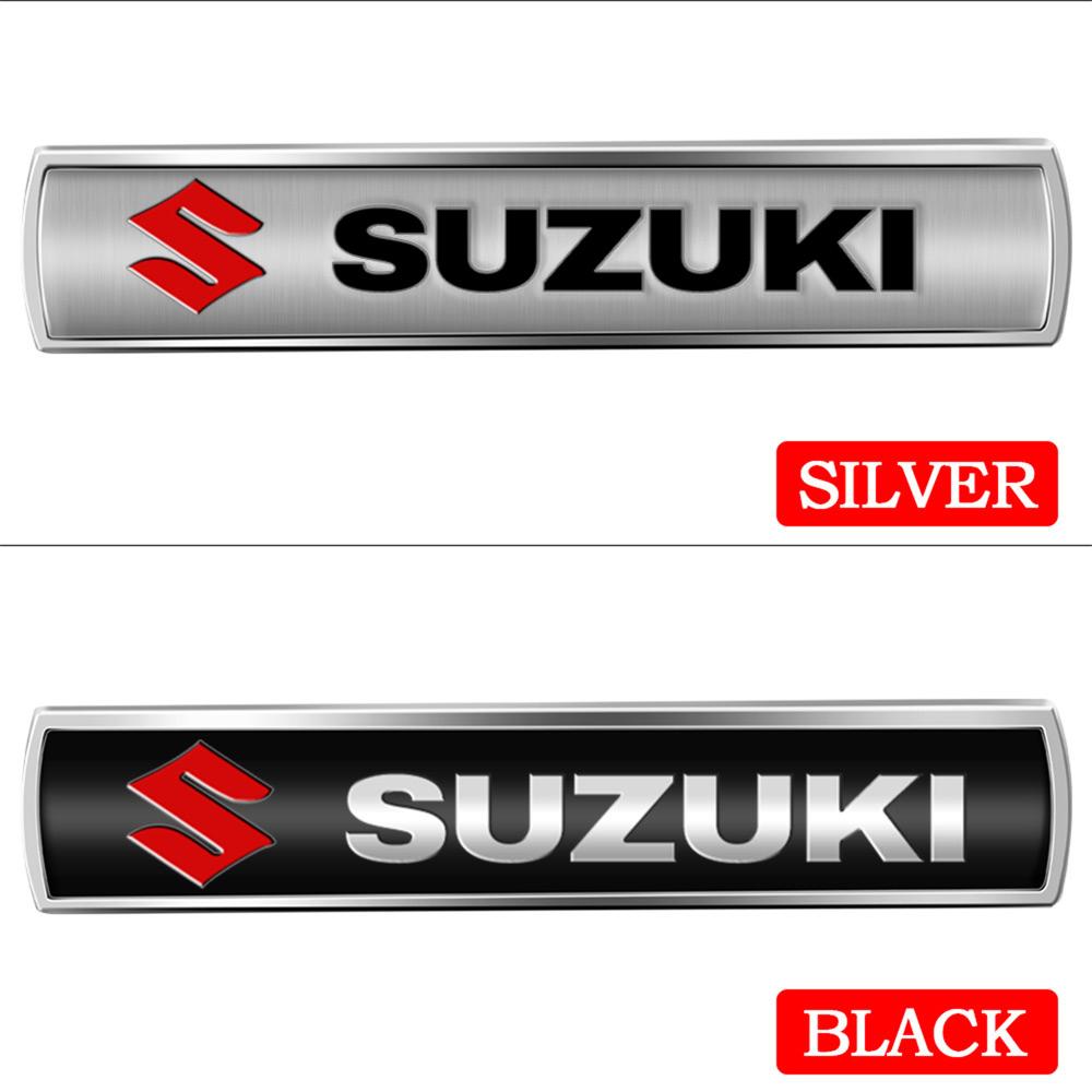 1/2pcs Car Body Fender Side Window Emblem Stickers Decoration Decal Accessories For Suzuki SX4 Samurai Spacia Jimny Grand Vitara