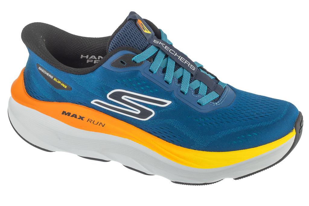 Skechers Slip-Ins: Max Run, Mens navy Running shoes