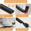 1PC 118.11inch  Floor Flame-Retardant Cord Covers For Wires On Floor Self-Adhesive Cord Hider For Household Cable Management