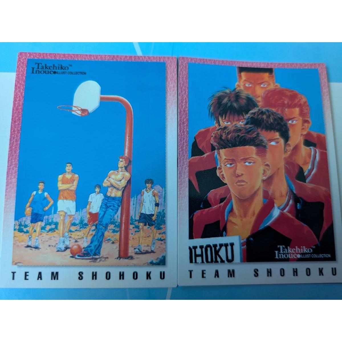 Used [First edition] Slam Dunk Carddas Masters No.98&No.83 Team Shohoku