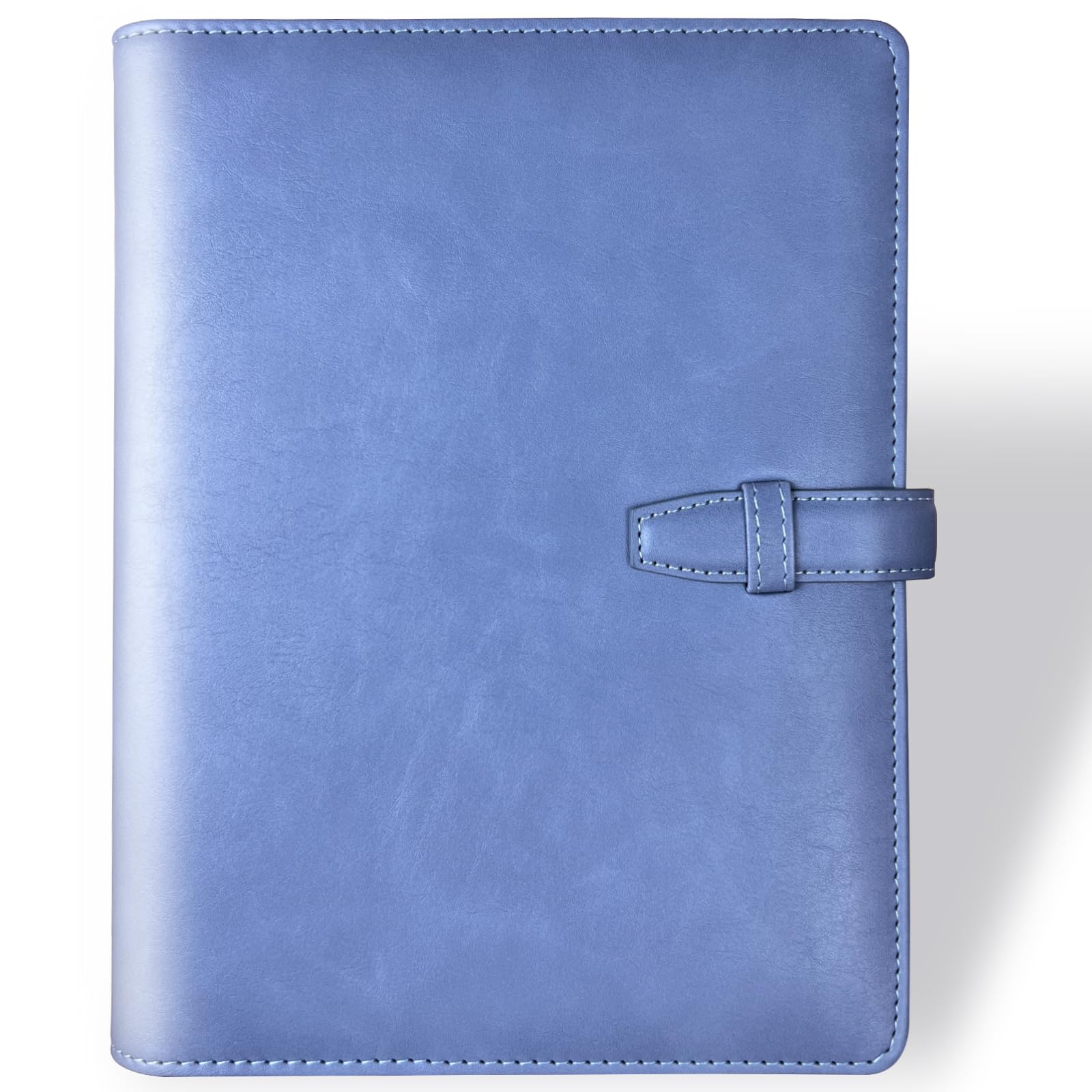 

Блокнот ULITU A5 с отделениями для кредитных и визитных карточек, синтетическая кожа, мемо и планировщик, синий планировщик, 6-кольцевой сменный блок, хранение, блокнот, обложка, синий