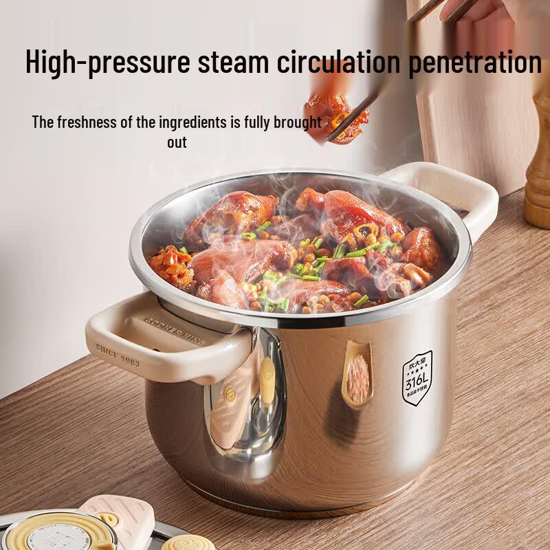 COOKER KING 304 Stainless Steel Pressure Cooker