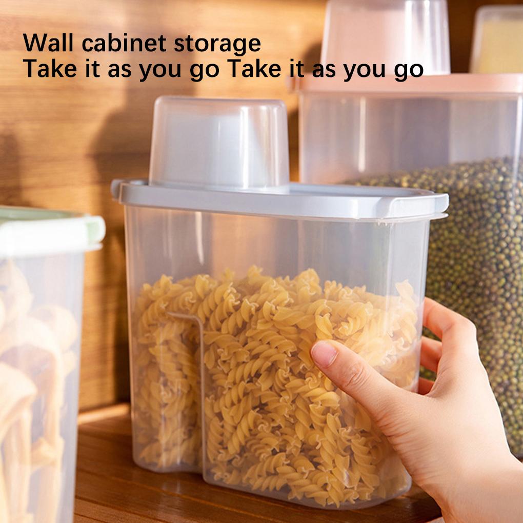 Storage Tank Home Supplies Sundries Box Fine Workmanship Transparent Exquisite Laundry Powder Kitchen Gadget Grain Container