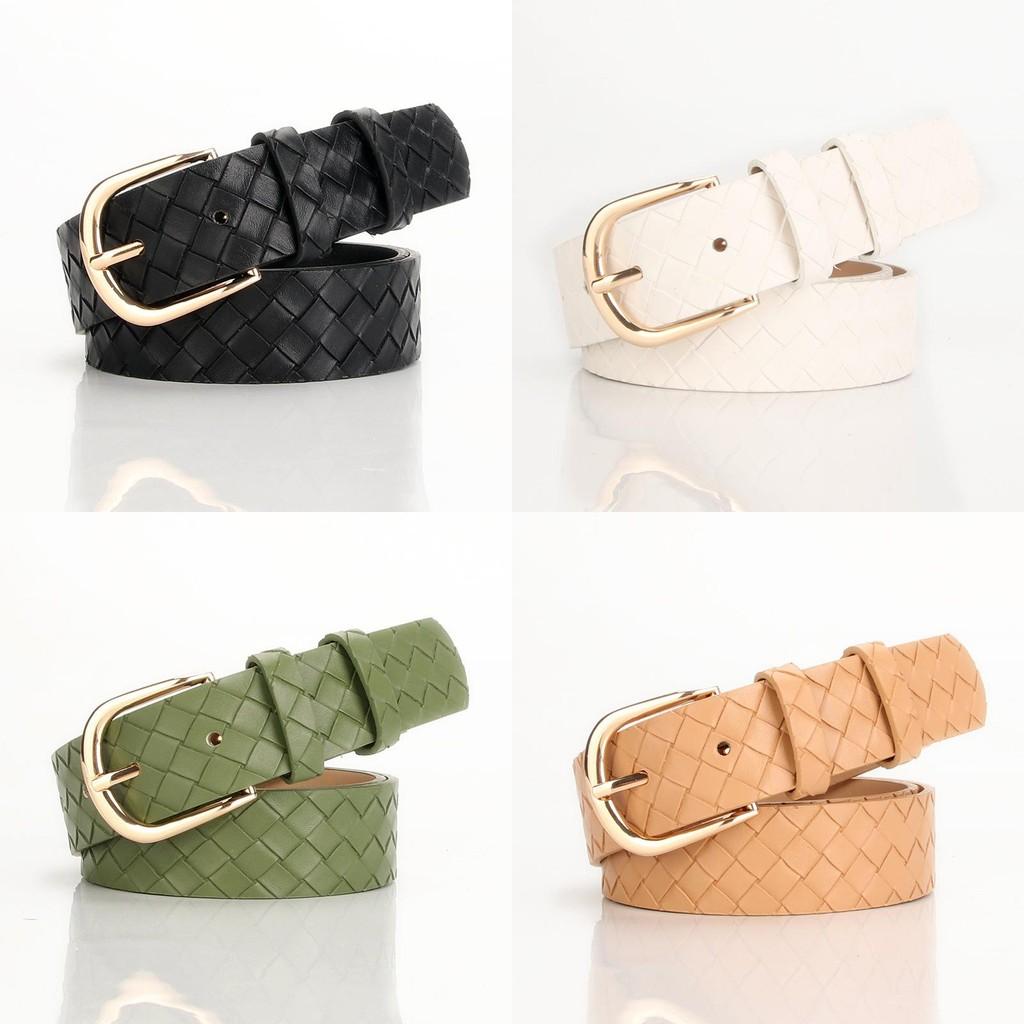 Womens Alloy Pin Buckle Belt With Faux Leather Material For Trendy Casual Wear
