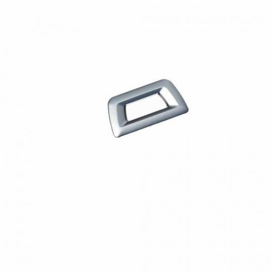 Silver ABS Tailgate Rear Door Button Cover Trim For BMW 5 Series G30 2018-