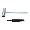 Chainsaw Wrench Steel Chainsaw Spanner with Piston Stop Tool Flywheel Clutch Disassembly Tool for