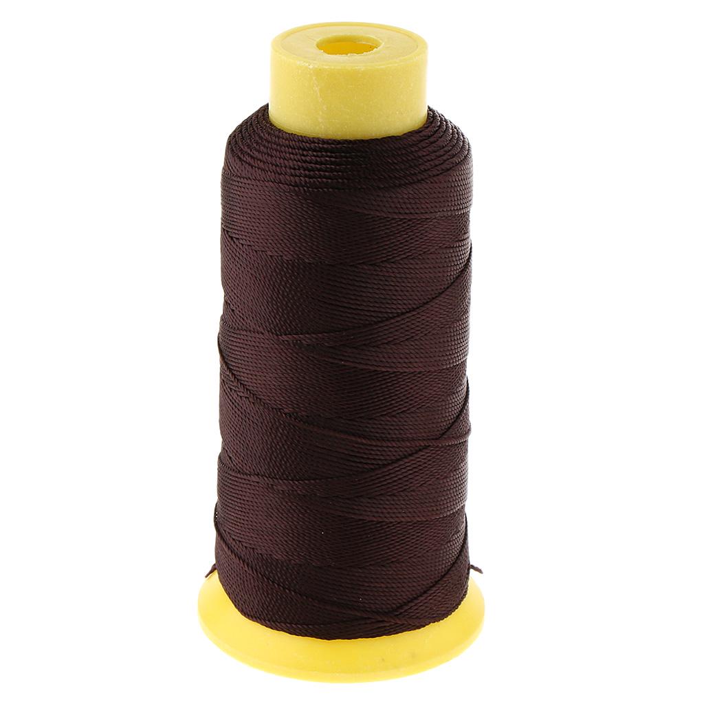 200 Meters Bonded Nylon Sewing Thread for Upholstery Leather White