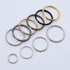 Split Ring Jump Rings For Jewelry And Keychain DIY Metal Fittings Multi Size