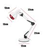 E27 Base 150W Infrared Therapy Light - 360° Clamp | Beauty & Health Home Muscle Relief Spa Lamp (White)
