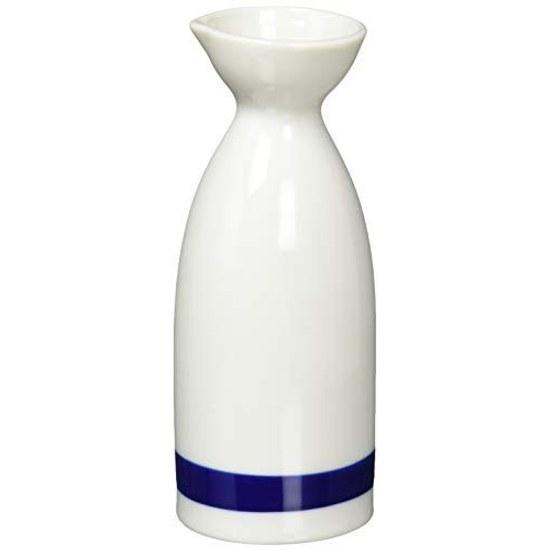 Tokkuri de cerámica Mino servidor de sake de un go tipo 1 capacidad aprox. 150 ml diámetro 5,3 altura 13,2 cm frío cálido apto para microondas lavavajillas hecho en Japón
