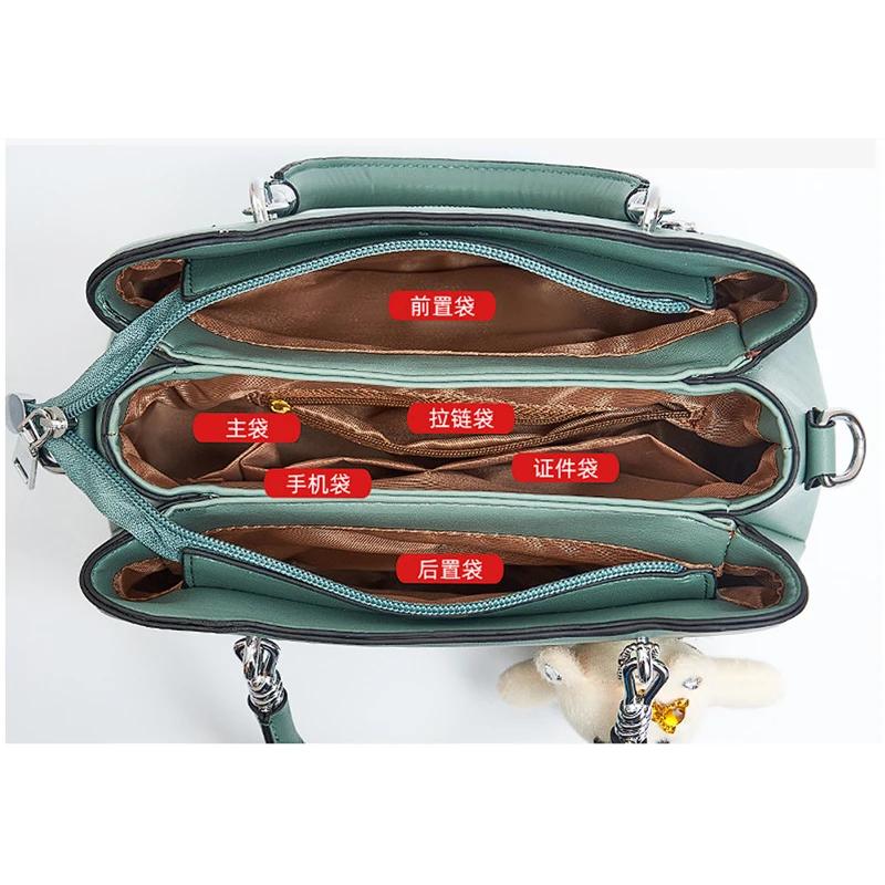 Totes Vesker for kvinner Trend Luksus Kjente merker Designer håndvesker Skinn Hvit kvinnelig skulderveske damer