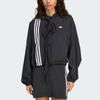 adidas Originals Tracktop Ribbon Off Placed Logo Gestreifter Sport-Hoodie Damenjacke JX2698