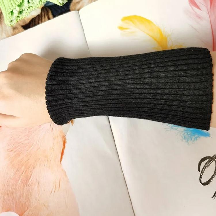 Detachable Elastic Wrist Cuffs for Woman Teens Shirt Dress Sweater Decorative