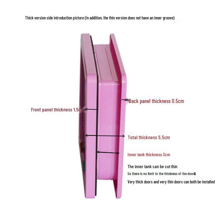 Pet Door for Cats and Dogs - Direction-Controlled Entry & Exit, Multi-Color Options, Ideal for Pet Houses
