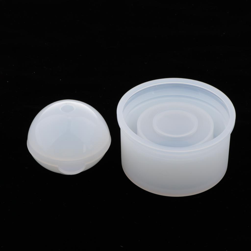 Silicone Mold Craft DIY Jewelry Making Ball Resin Art Ornament Mould 70mm