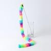 Cat Toy Teaser Wand with Bell Plush Toy Gift for Kitten Playing Exercising